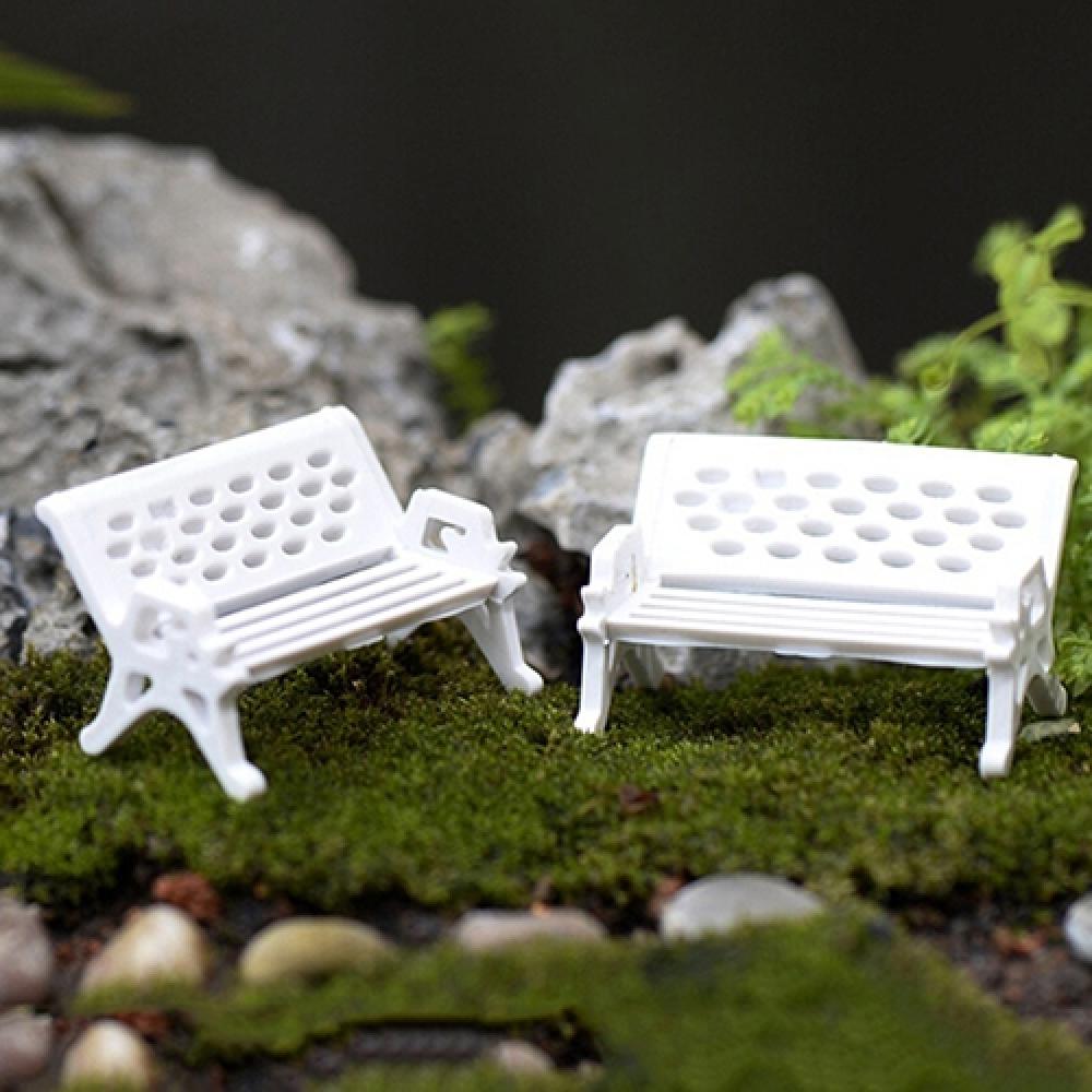 2Pcs Mini Park Seat Bench Cute - Woodworking Resin review and price