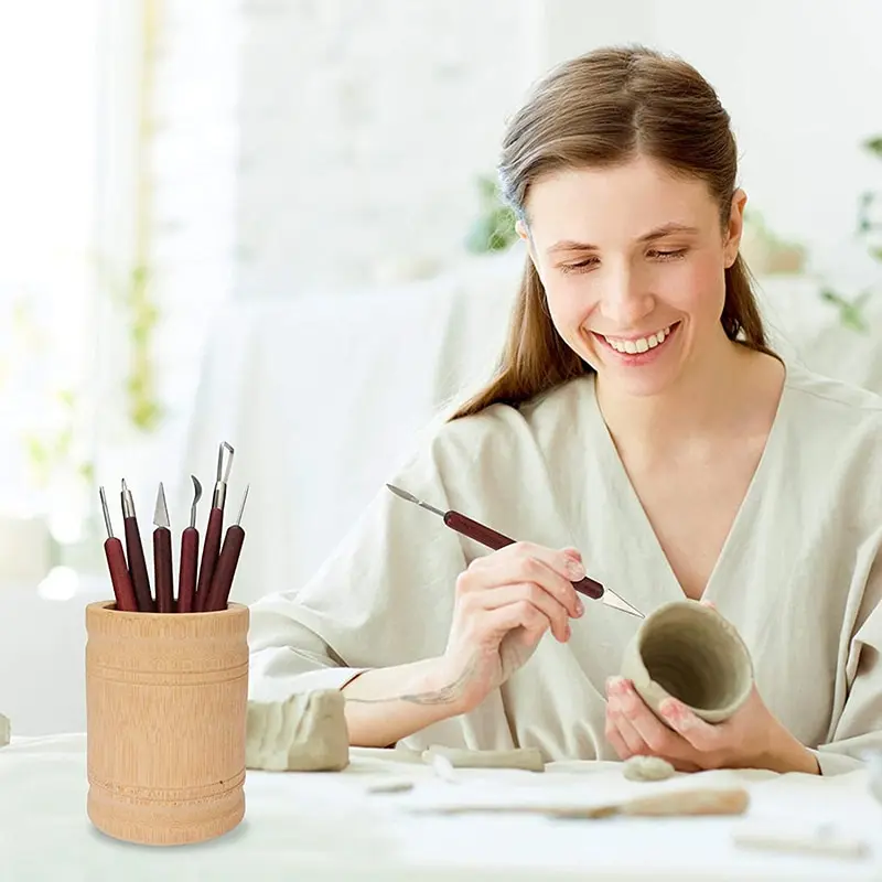 Artist's 6-Piece Wooden Potter - Wood Chisel Set review and price