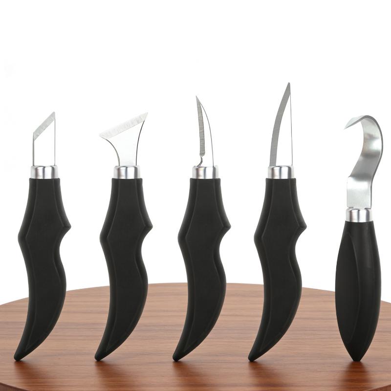 5Pcs Wood Carving Knife Set Wi - Wood Chisel Set review and price
