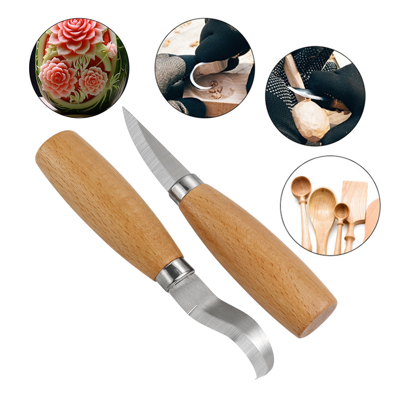Stainless Iron Carving Knife B - Wood Chisel Set review and price