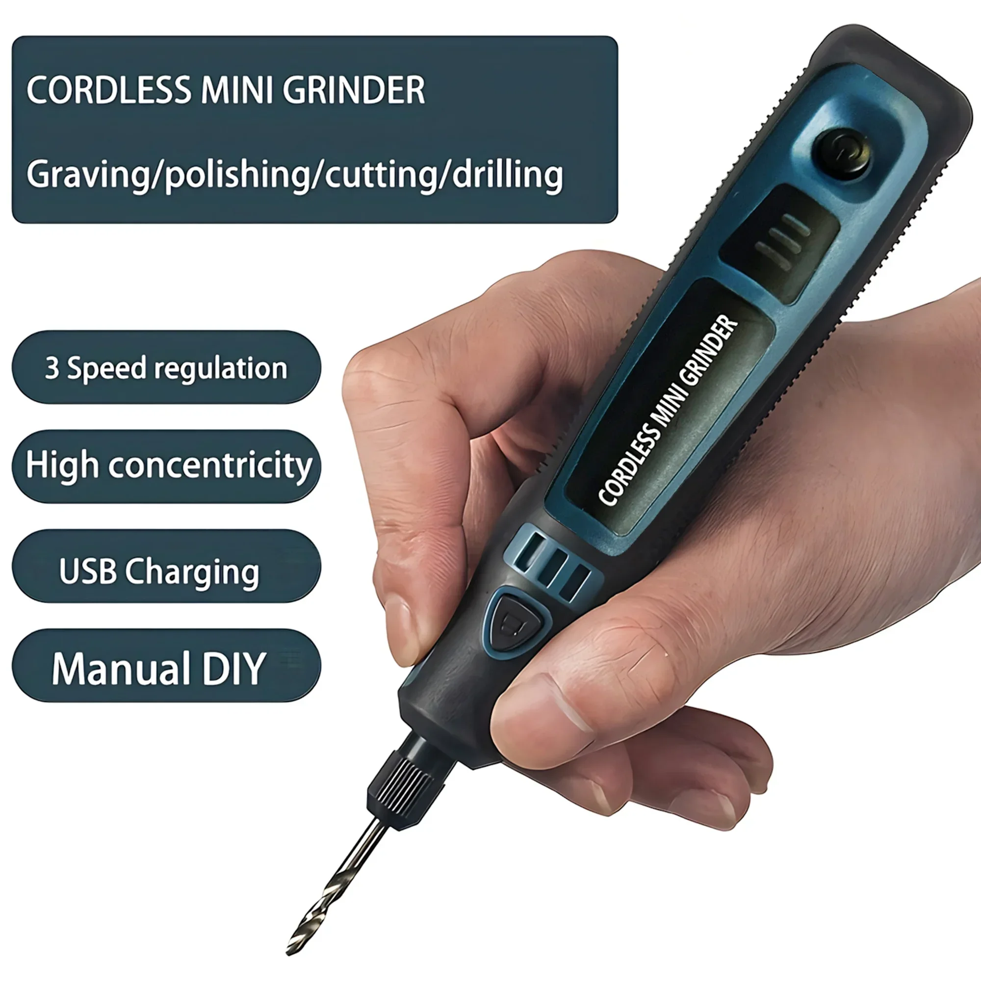 USB Cordless Electric Grinder  - Wood Chisel Set review and price