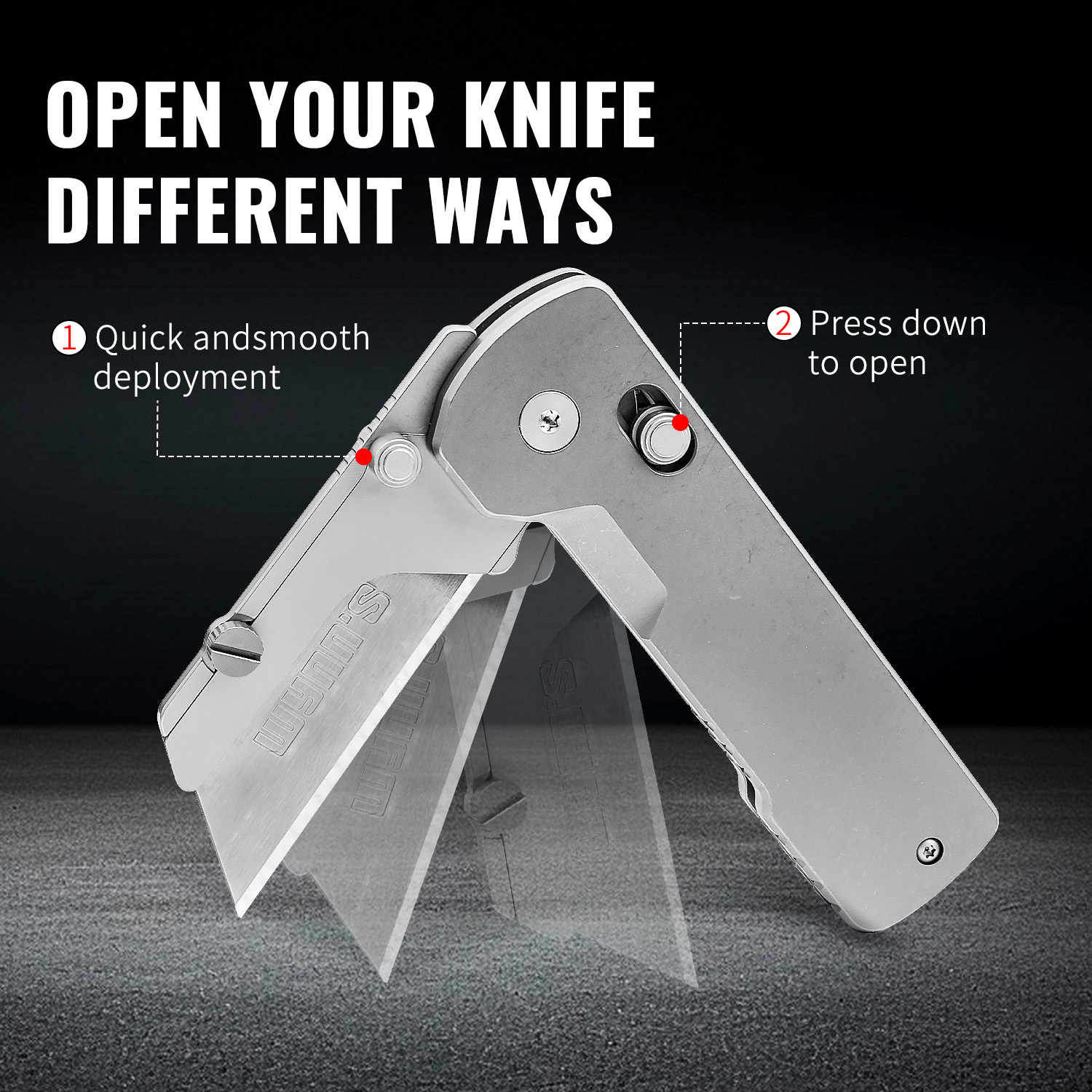 TGZUO Knife Titanium Alloy Fol - Woodworking Wallpaper review and price