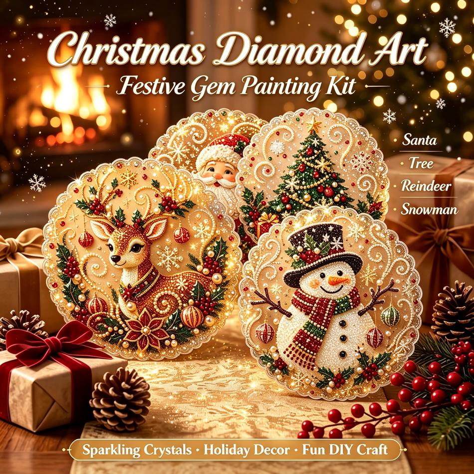 HOT Christmas Diamond Painting - Woodworking Resin review and price