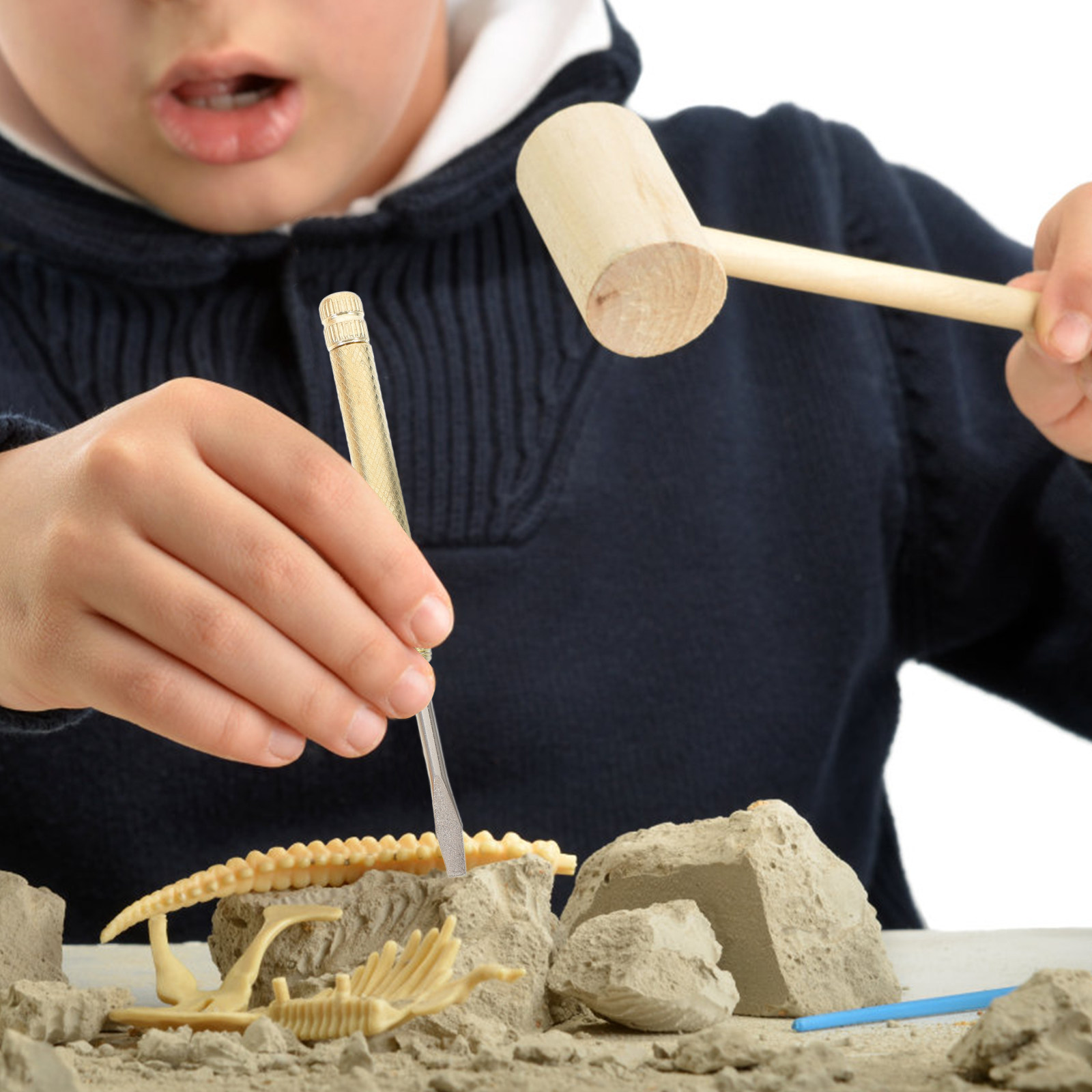 1Set Kid Excavation Tool Set S - Wood Chisel Set review and price