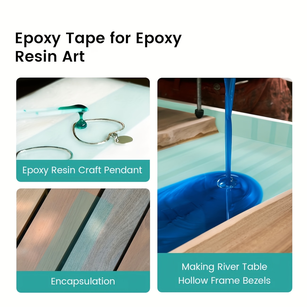 YITAPE Green Epoxy Resin Tape  - Woodworking Resin review and price